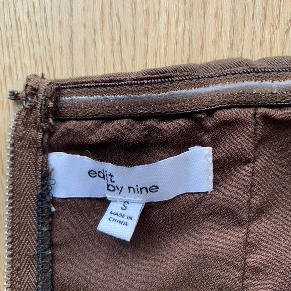 Edit by Nine Brown Corset Top - Picture 4 of 5